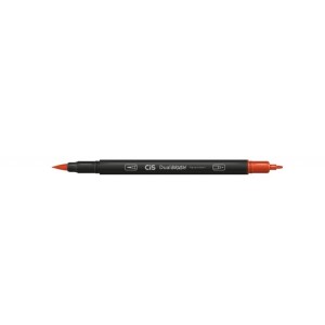 MARCADOR DUAL BRUSH AQUARELAVEL VERMELHO 17 CIS