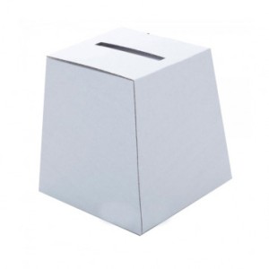 URNA PAPELÃO Nº 3  BRANCA