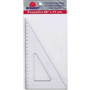 ESQUADRO 60º 21CM REF.531 ACRIMET