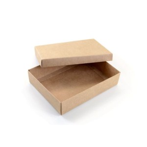 CAIXA PARA PRESENTE KRAFT 15X15X6CM REF.13 ZAGAROLLO