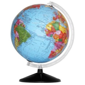 GLOBO TERRESTRE 30CM STÚDIO POLÍTICO LIBRERIA