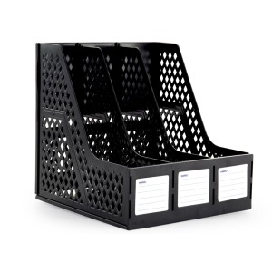 PORTA REVISTA TRIPLO 10170023 PRETO MAXCRIL