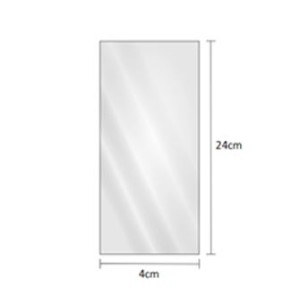 SACO PLÁSTICO CRISTAL PEBD 04X23 COM 1000