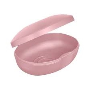 SABONETEIRA DE PLÁSTICO SOFT ROSA OU