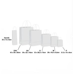 SACOLA DE PAPEL P 21,5X15X8CM STIL CARAMEL CROMUS