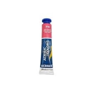 TINTA ACRÍLICA BISNAGA 20ML 316 ROSA ESCURO ACRILEX