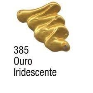 TINTA ÓLEO BISNAGA 20ML METÁLICA REF.385 OURO IRRIDESCENTE ACRILEX