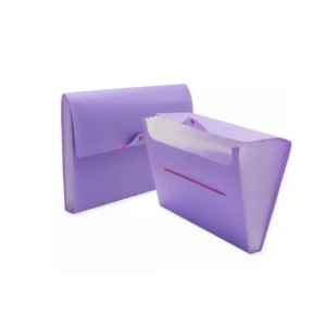 PASTA A4 SANFONADA 12 DIVISÕES ROXO 6107 DELLO