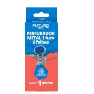 PERFURADOR METAL 1 FURO 6FLS 282206 FUTURO