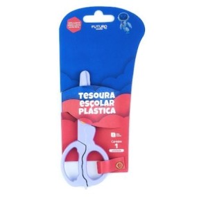 TESOURA 12CM PLÁSTICA MASSINHA FUTURO