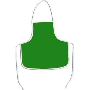 AVENTAL INFANTIL LISO VERDE ACP