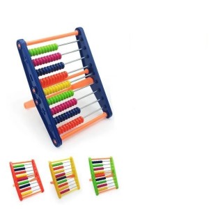 ÁBACO PLÁSTICO 90 BOLINHAS 10,5x14,5CM 4389 KAZ