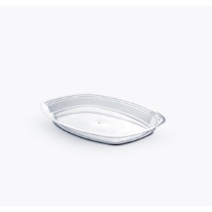 BANDEJA PLASTICA MÉDIA CRISTAL B2 C/5 PLASTILÂNIA