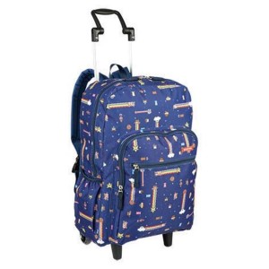MOCHILA COM CARRINHO GRANDE COM ALÇA 19M BITS 75592-04 SESTINI